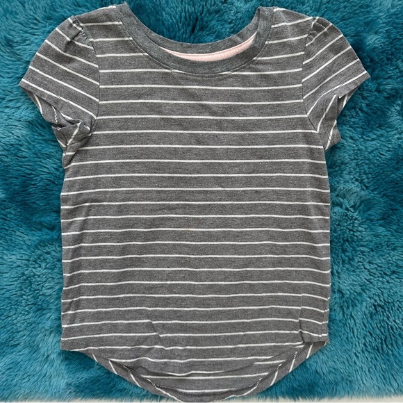 Cat & Jack Toddler Girl Short Sleeve Shirt Size 5T - Picture 9 of 9